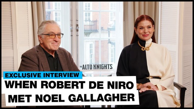 Robert De Niro on meeting Noel Gallagher and if he's an Oasis fan now