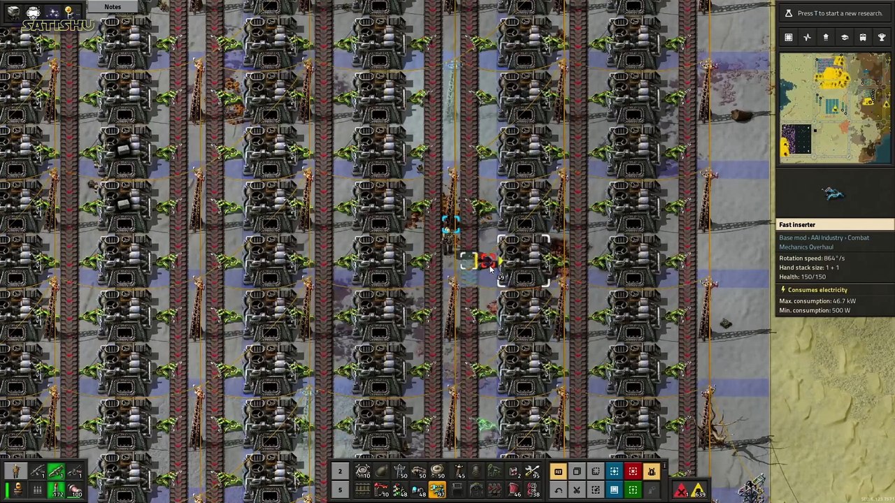 Die abschließende Schmelz-Zug-konfiguration. | Factorio Space Exploration Mod | Ep. 155