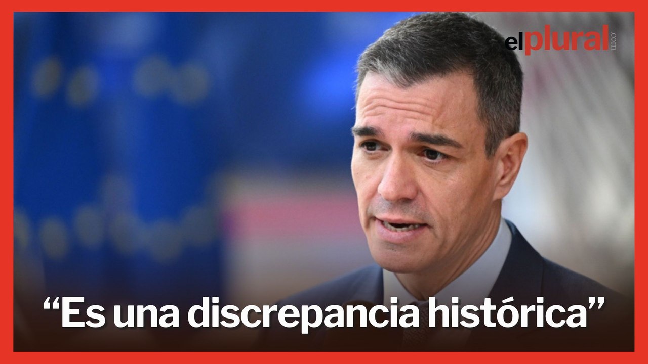 Sánchez cree que el choque por el gasto en defensa con Sumar es “una discrepancia histórica”