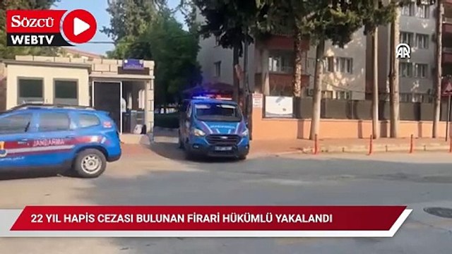 Mersin'de 22 yıl hapis cezası bulunan firari hükümlü yakalandı