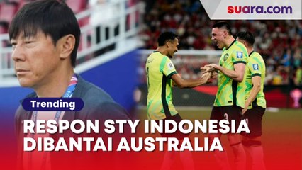 Respon Shin Tae-yong Timnas Indonesia Dibantai Australia