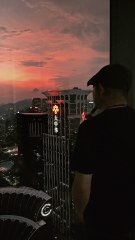 A night alone,accompanied by cigars and wine