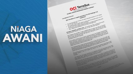 OCI TerraSus hasilkan polisilikon untuk pelaburan RM1.17 bilion di AS