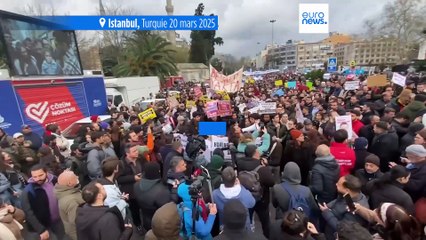 En Turquie, une deuxième nuit de manifestations après l'arrestation du maire d'Istanbul