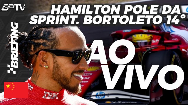 HAMILTON POLE, VERSTAPPEN AO LADO, BORTOLETO EM 14º: CLASSIFICAÇÃO SPRINT DA F1 NA CHINA | BRIEFING