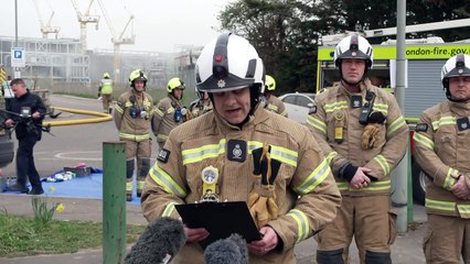 Fire brigade work to minimise disruption after Heathrow fire