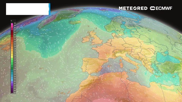 Una masa de aire frío dejará nevadas importantes, sobre todo en el norte peninsular