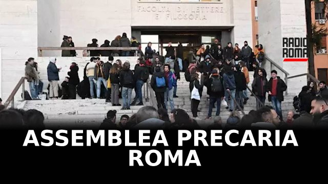 Prof ricercatori precari, “occupata Aula Magna Lettere Sapienza”