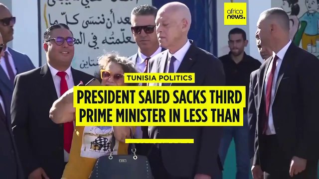 Tunisian President Saied dismisses prime minister amid political tensions