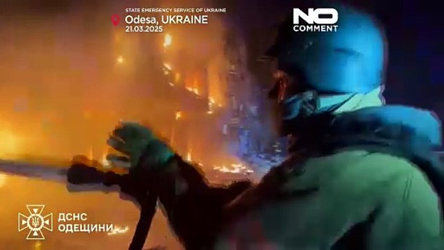I bombardamenti russi nella notte provocano incendi a Odessa e Zaporizhzhia