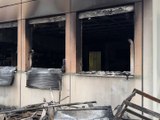 Saint-Etienne : un incendie volontaire détruit une salle de classe au collège Jules Vallès - Reportage TL7 - TL7, Télévision loire 7