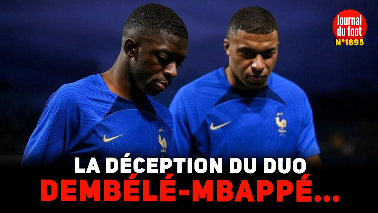 Le duo MBAPPÉ-DEMBÉLÉ à la rue, la presse Française... et Espagnole détruit les BLEUS !