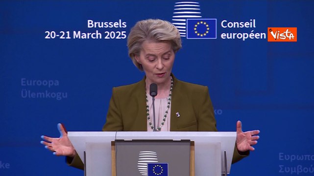 Von der Leyen: E' possibile flessibilizzare il fondo di coesione per gli investimenti nella difesa