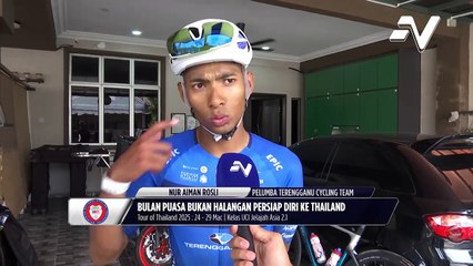 Aiman Rosli sasarkan jersi di Jelajah Thailand 2025