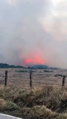 Firefighters battle wildfires on B861 between Culduthel and Inverarnie resulting in road closure