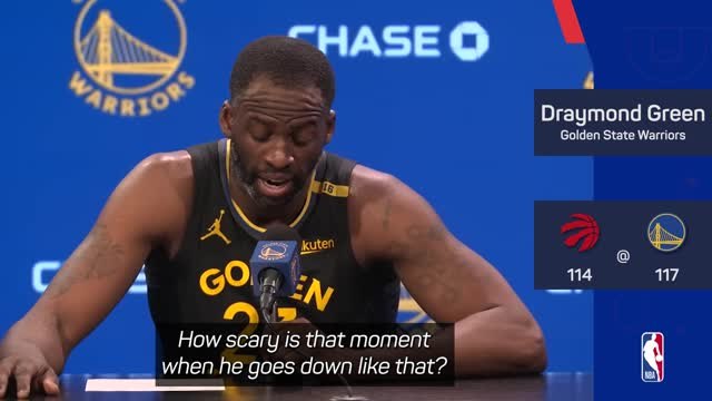 Green concerned by 'very scary' Curry injury