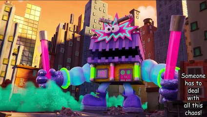 Dog Man _ Petey the Cat and Dog Man vs Flippy the Fish Fight Scene Recap _ Mecha Mailman 2000