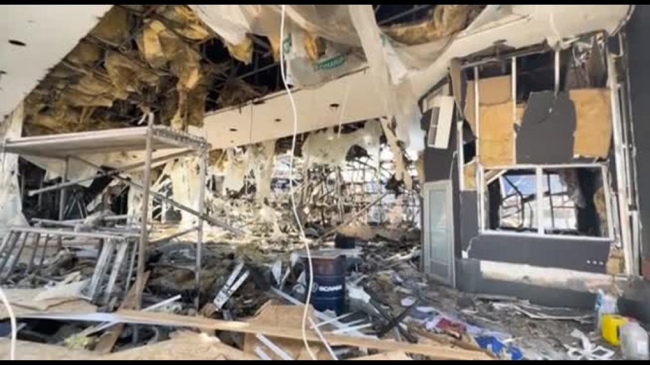 Ucraina, le conseguenze dell'attacco russo con droni su Odessa