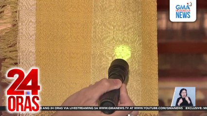 Covert security yarns at QR codes, dinevelop ng DOST-PTRI kontra pekeng handwoven textile | 24 Oras