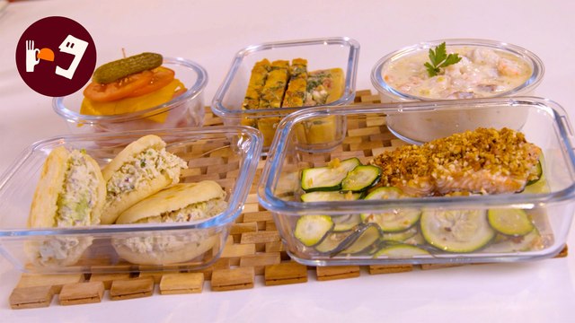 Menu DIETA KETO | Recetas de Salmón al horno, Arepa reina pepiada, Pastel de jamón