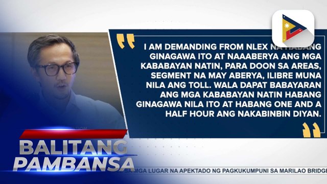 Mabigat na daloy ng trapiko, patuloy na nararanasan sa NLEX Marilao Interchange