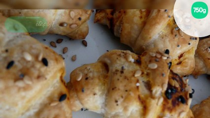 Croissants tomate et graines