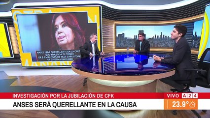 🔴 INVESTIGACIÓN POR LA JUBILACIÓN DE CFK: ANSES SERÁ QUERELLANTE EN LA CAUSA