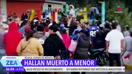 Hallan muerto a Toñito, niño de 9 años reportado como desaparecido en el Edoméx