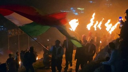 Thousands gather in Iraq's Kurdish region to celebrate Nowruz festival