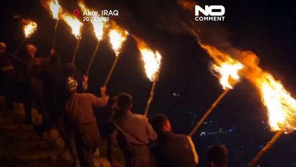 Milhares reúnem-se na região curda do Iraque para celebrar o festival de Nowruz