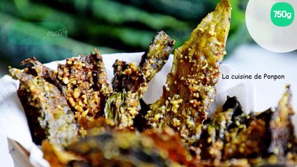 Chips de chou kale aux épices indiennes