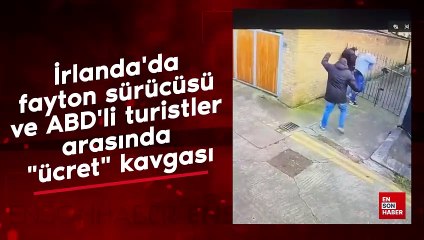 İrlanda'da fayton sürücüsü ve ABD'li turistler arasında ücret kavgası