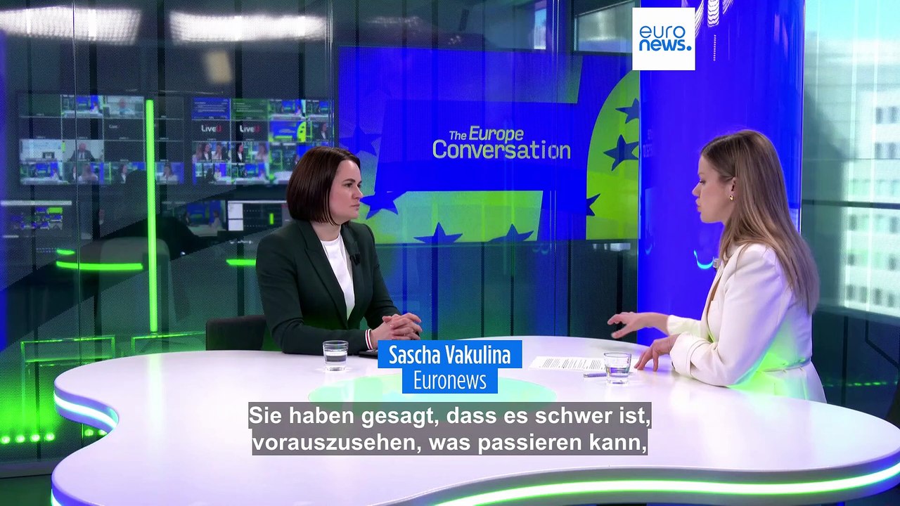 Tichanowskaja: Mehr Möglichkeiten für einen Regimewechsel in Belarus als in Russland