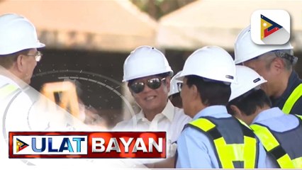 PBBM, ininspeksyon ang ginagawang subsection 3 ng Cavite-Laguna Expressway