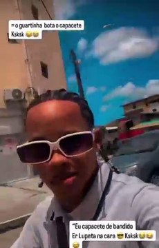 Motociclista é detido após desafiar PM em Simões Filho: “capacete de bandido é lupeta na cara”