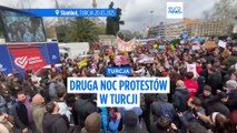 Trwają masowe protesty w Stambule przeciwko aresztowaniu Imamoğlu