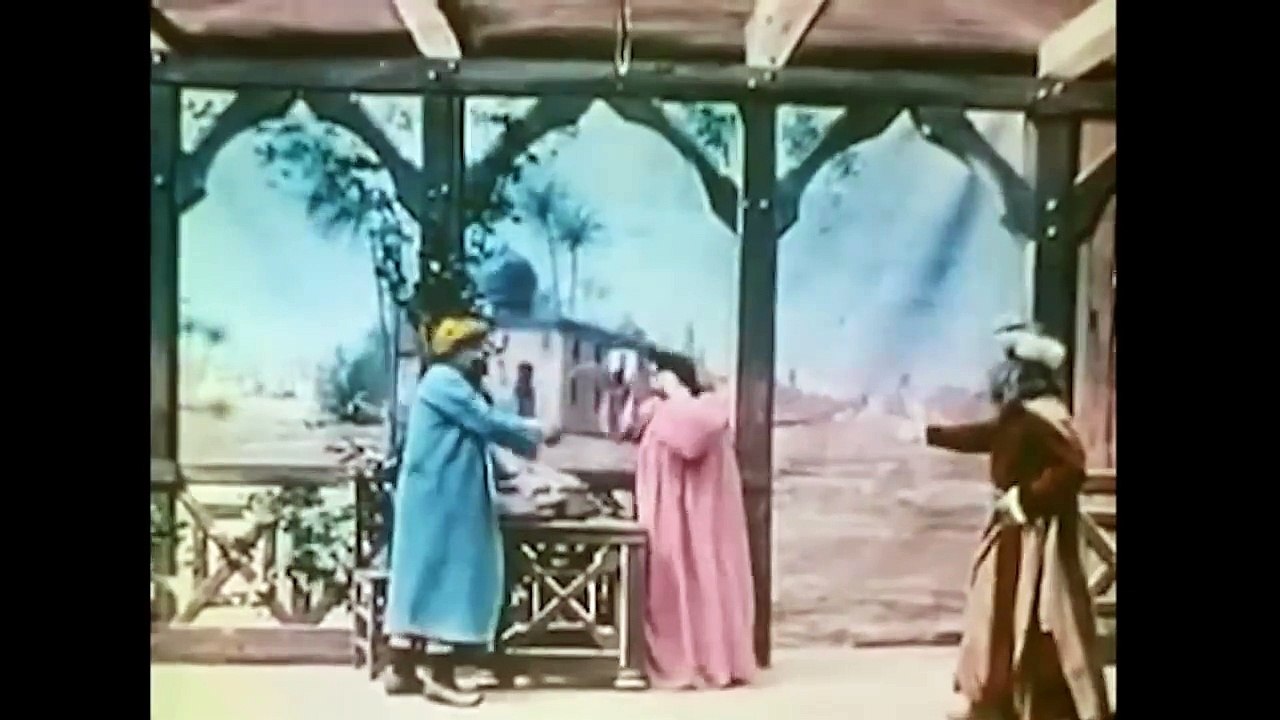 Ali Baba And The Forty Thieves 1902 Silent Film Hand Colored