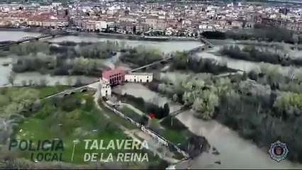 El Tajo a vista de dron