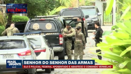 'Senhor das armas' do CV é policial federal aposentado
