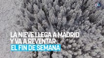 Lo que hemos vivido ha sido sólo un aperitivo: la nieve llega a Madrid y va a reventar el fin de semana