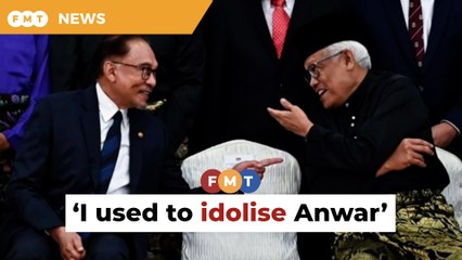I used to idolise Anwar, too, says Hamzah