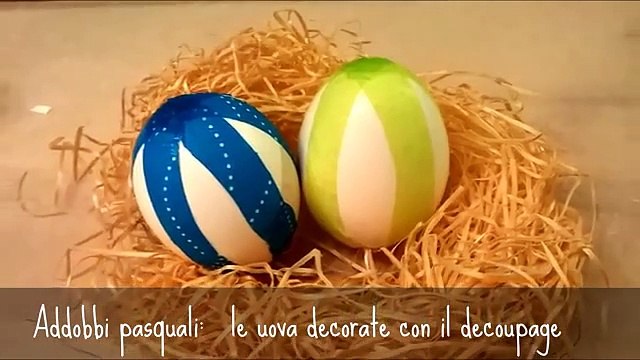 Uova decoupage, la decorazione fai da te più chic per Pasqua!