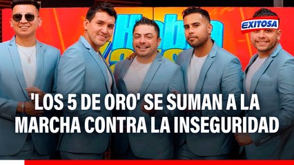 Los 5 de Oro CONFIRMAN que marcharán hoy contra la inseguridad: "También hemos sido extorsionados"