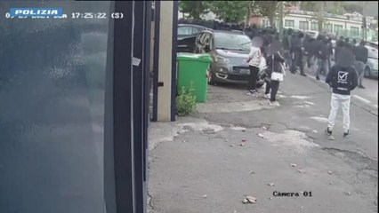 Gli incidenti provocati dagli ultrà della Cavese
