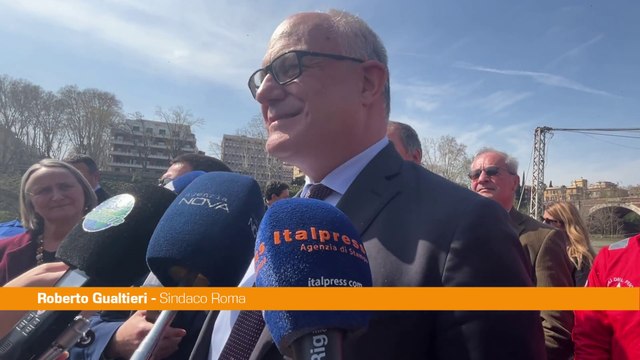 Nuovo parco d'affaccio sul Tevere, Gualtieri Luogo vivo, non statico