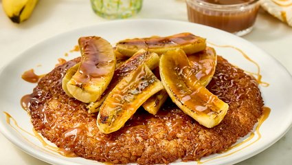 How to Make Bananas Foster Crispy Rice