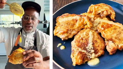 How to Make Crispy Chicken Thighs with Whole Lemon Vinaigrette