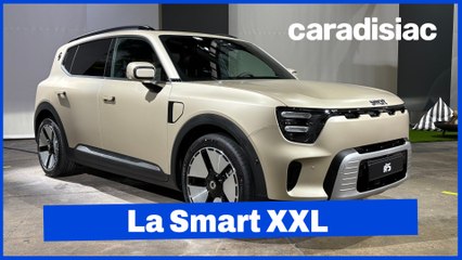Avec ce nouveau #5, jamais une Smart n’aura été aussi grande