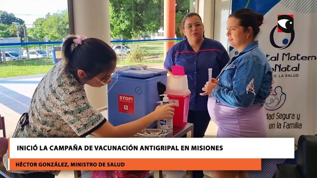 Inició la campaña de vacunación antigripal en Misiones