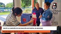 Inició la campaña de vacunación antigripal en Misiones